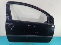 DRZWI PRZÓD PRAWE PASAŻERA Peugeot 107 3d czarny EXZ