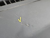 Deska rozdzielcza airbag pasażera kokpit Toyota Auris II