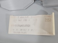 Osłona ZAŚLEPKA PLASTIK Vw Up! 1S3867288E