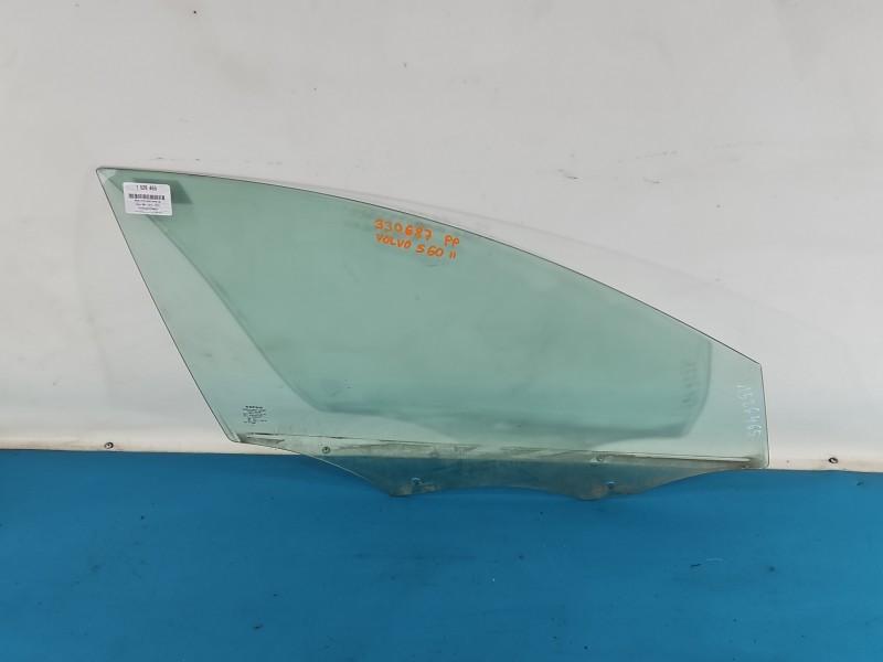 Szyba drzwi przód prawa pasażera VOLVO S60 II 10- Producent części: Volvo, SEDAN 13-18 sedan