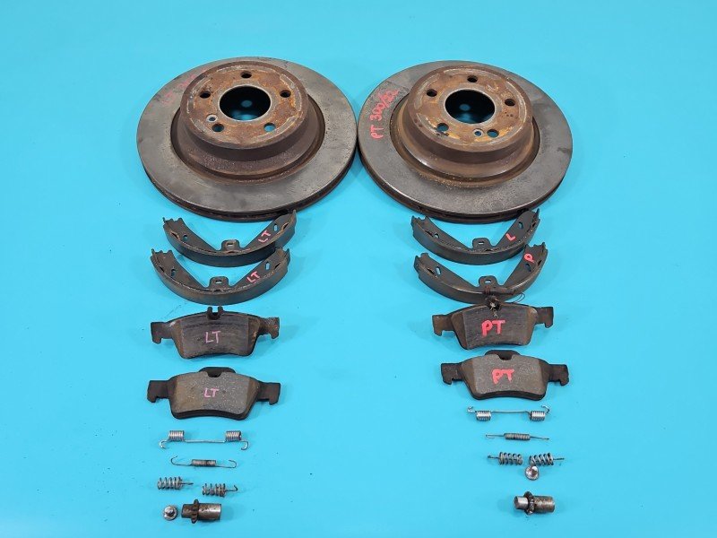 Tarcze hamulcowe tył klocki Mercedes W212 3.0 CDI V6 Tarcze hamulcowe tył klocki Mercedes W212 3.0 CDI V6