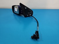 Lusterko lewe Vw Golf IV niebieski, malowana, elektryczny, Rysy na obudowie manualne europa