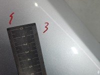 Błotnik przód prawy Mitsubishi Colt Z30 VI 04- srebrny 21H