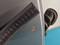 Drzwi tył prawe Mercedes W211 sedan 4d srebrny 744