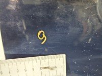 Drzwi tył prawe Ford Fusion HB 5d granatowy JU2