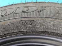 Koło zapasowe 14" dojazdowe dojazdówka Ford Fiesta Mk7 Rozstaw śrub: 4x108, Otwór centralny: 100, Goodyear, 175 mm, Profil...