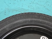 Koło zapasowe 17" dojazdowe dojazdówka Peugeot 508 II 18- Rozstaw śrub: 5x108, Uniroyal, 135 mm, Profil opony: 80,...