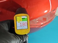 Klapa tył BAGAŻNIKA SZYBA AUDI Q5 8R 08- HB 5d bordowy LY3M