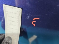 DRZWI PRZÓD LEWE KIEROWCY Renault Scenic I 5d granatowy TEF43