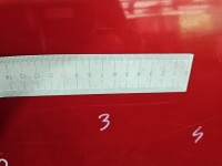 Drzwi tył lewe Mazda 3 I BK HB 5d CZERWONY 27A