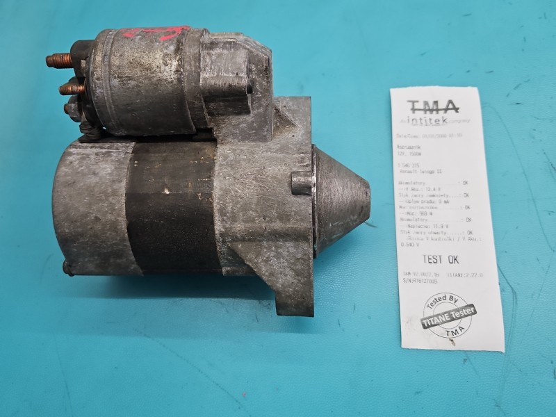 TEST Rozrusznik Renault Twingo II 1.2 8V wiel