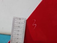 Błotnik przód prawy Hyundai I10 I czerwony H4
