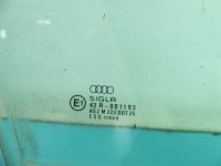 Szyba drzwi przód prawa Audi A4 B5 sedan