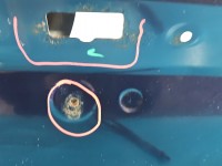 Klapa tył Toyota Avensis III T27 sedan 4d 8S6