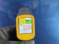 Maska przednia Audi A4 B7 niebieski