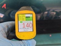 Drzwi tył lewe Honda Civic VI sedan 4d zielony G-82 P