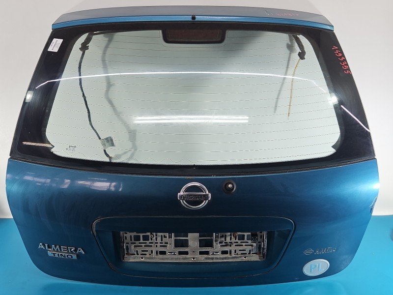 Klapa tył Nissan Almera tino HB 5d turkusowy