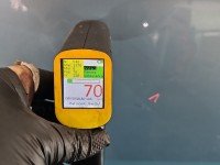 Drzwi tył lewe Opel Meriva A HB 5d błękitny Z169