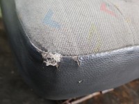 Fotel tył lewy II rząd tylny Vw Transporter T5 2 rząd