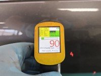 Drzwi tył lewe Citroen C4 II HB 5d brązowy EVL