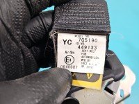 Pas bezpieczeństwa tył środkowy Toyota Yaris III H078811, 7G5190