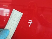 Maska przednia Chevrolet Aveo T250 czerwony