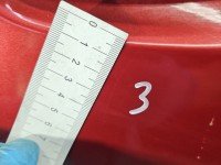 Drzwi tył prawe Renault Clio II HB 5d bordowy TEB76