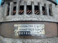 TEST Alternator Toyota Auris I 27060-0T020 1.6 vvti