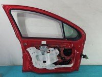 DRZWI PRZÓD LEWE KIEROWCY Peugeot 207 5d czerwony KKNB