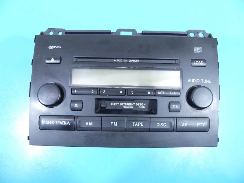 Radio fabryczne Toyota Land Cruiser 120 J120 86120-60510 radioodtwarzacz Radio fabryczne Toyota Land Cruiser 120 J120 86120-60510 radioodtwarzacz