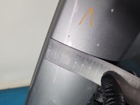 Maska przednia Seat Altea szary LS7U