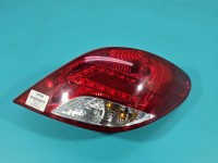 Lampa tył prawa Peugeot, 6 pinów 09-12 Z LISTWĄ ŻARÓWKOWĄ Peugeot 207 HB