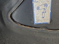 Maska przednia Fiat Grande Punto granatowy