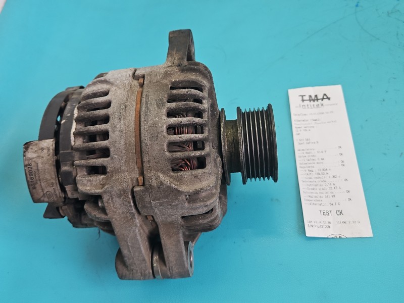 TEST Alternator Opel Zafira B 1.9 cdti 93169028, 0986048793