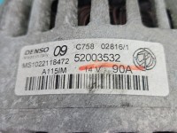 TEST Alternator Fiat Tipo II 15- 52003532 1.4 16V