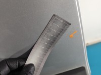 Drzwi tył prawe Suzuki Grand Vitara II HB 5d srebrny z2s. C02