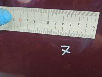 Drzwi tył prawe Audi A6 C5 sedan 4d bordowy