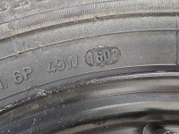 Koło zapasowe 15" dojazdowe dojazdówka Seat Leon I Toledo II Rozstaw śrub: 5x100, Dunlop, DUNLOP 195/65/R15 5X100