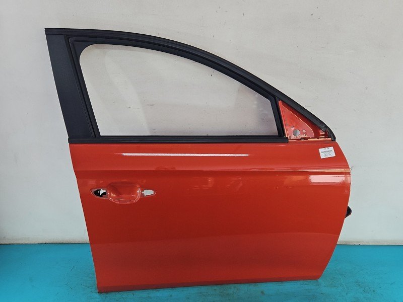 DRZWI PRZÓD PRAWE PASAŻERA Opel Corsa F 5d pomarańczowy KVH