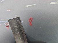 Błotnik przód lewy Ssangyong Rexton I srebrny