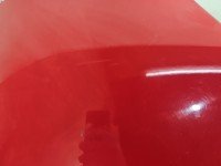 Zderzak tył Toyota Yaris II czerwony 3P0 HB