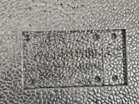 Wkład styropian bagażnika koła zapasowego Ford Kuga Mk1 08-13 8V41-S11168-AB, 8V41-17009-AA, 8V41-S11169-AC