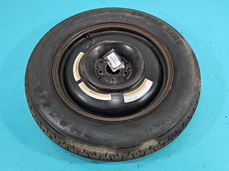Koło zapasowe 18" dojazdowe dojazdówka INFINITI QX60 12- 5x114.3, Maxxis, 165 mm, Profil opony: 90, Rok produkcji opon:...