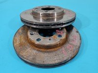 Tarcze hamulcowe przód klocki Honda Jazz II 1.3 wiel Europejska, 224/21mm z klockami