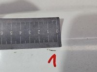 Klapa tył Opel Combo D HB 5d biały 249
