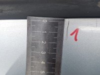 DRZWI PRZÓD LEWE KIEROWCY Audi A3 8P 3d srebrny LY7W