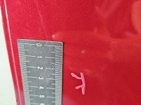 Drzwi tył lewe Opel Mokka A HB 5d bordowy GCS