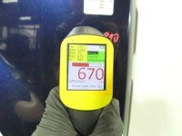 Błotnik przód lewy Land Range Rover II P38 granatowy 602