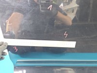 DRZWI PRZÓD PRAWE PASAŻERA Porsche Cayenne I 9P 5d czarny L041