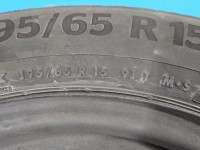Koło zapasowe 15" dojazdowe dojazdówka Vw Passat B5 Rozstaw śrub: 5x112, Continental, 195 mm, Profil opony: 65, Kod...